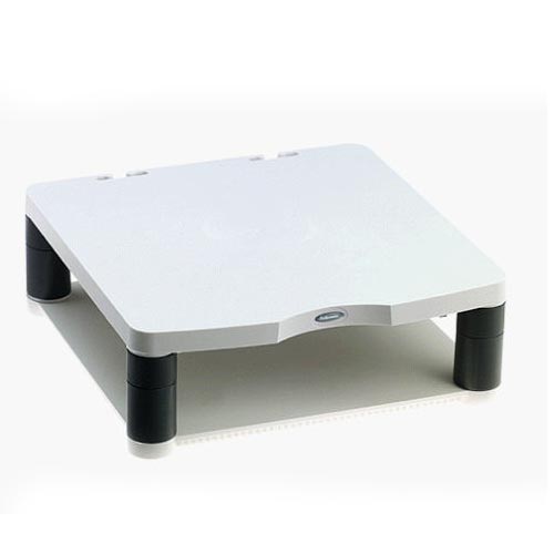 Fellowes Monitor Riser for 21in Capacity 36kg Platinum Hunt Office