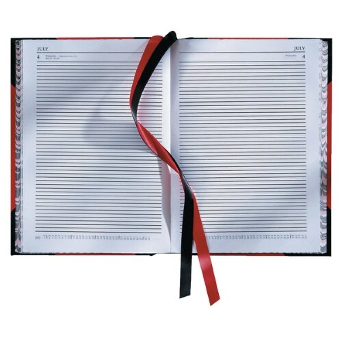 Collins Desk Diary A4 Two Pages Per Day 2017 Red 42 Hunt Office Ireland