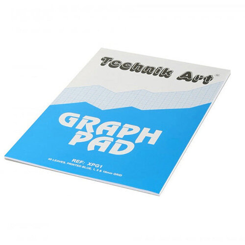 Technik Art Graph Pad A4 1/5/10mm 40 Leaf XPG1 Hunt Office Ireland