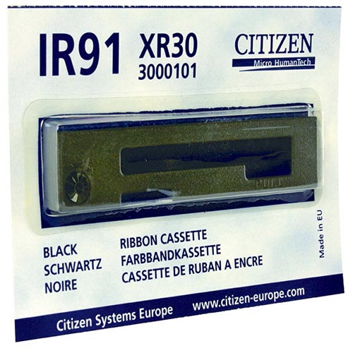 Citizen IR91 Mini Printer Ribbon Black 3000101 Hunt Office Ireland