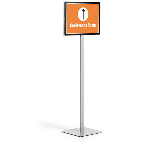Standing Informational Sign Durable Information Sign Floor Stand A3 501357 - Hunt Office Ireland