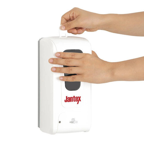 Jantex Automatic Liquid Hand Soap and Sanitiser Dispenser 1Ltr