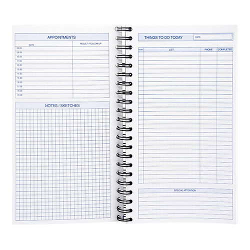 Cuadernos Sin Anillas Pukka Pad, Things To Do Today - Almohadilla De 152 X 280 Mm To Do List Notebook