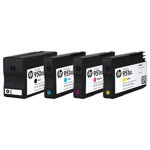 HP 950XL/951XL 4Colour High Capacity Ink Cartridges C2P43AE Hunt