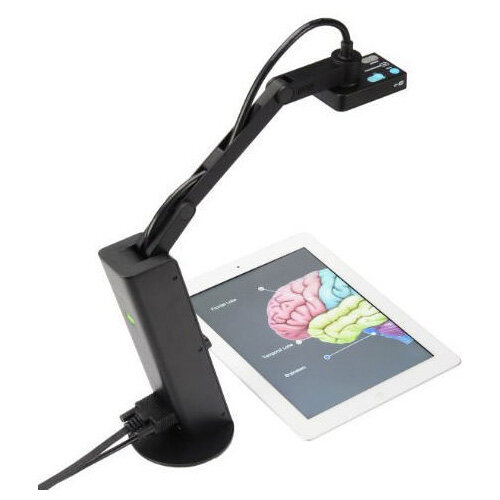 IPEVO VGA/USB Document Camera Black IPEVO VZ1 Hunt Office Ireland