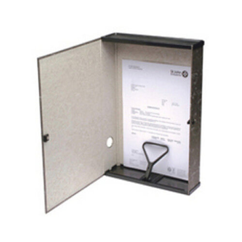 Box File Lock Spring With Ring Pull And Catch 75mm Spine Foolscap Cloud - View #12