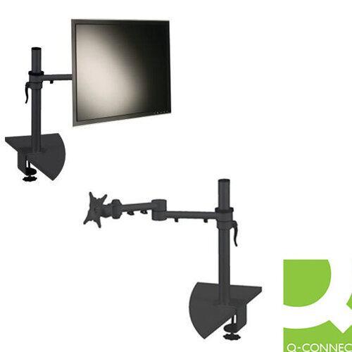 Q Connect Flat Screen Monitor Arm Dual Swing Hunt Office Ireland Q Connect Flat Screen Monitor Arm Dual, Swing Arm Monitor