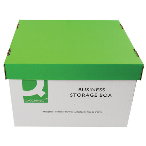 Q-Connect Extra Strong Business Storage Box W327 x D387 x H250mm 10PK ...