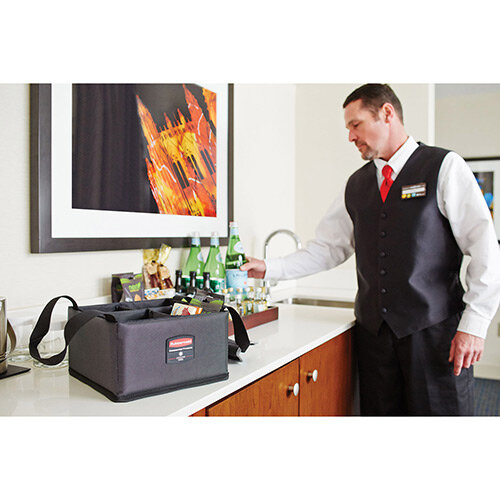 Rubbermaid Quick Cart Caddy For Small Quick Carts Dark Grey - Hunt ...