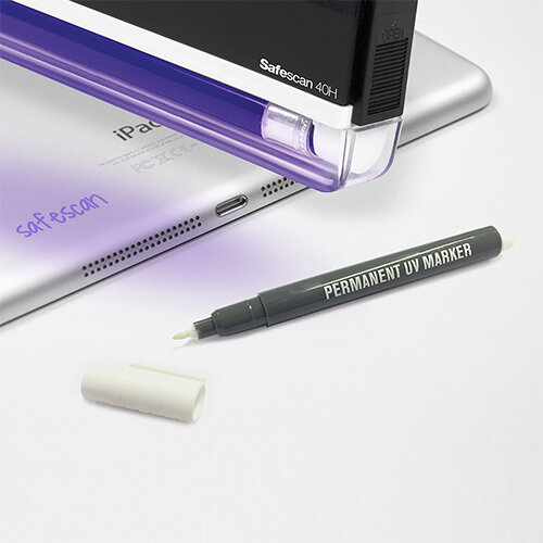 Safescan 20 Permanent UV Counterfeit Detector Marker Pen (Pack of 1