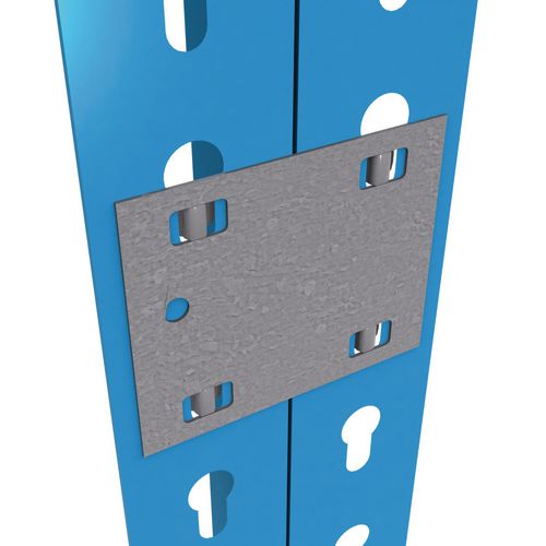 Galvanised Steel Joining Plate For Steel Shelving Hunt Office Ireland