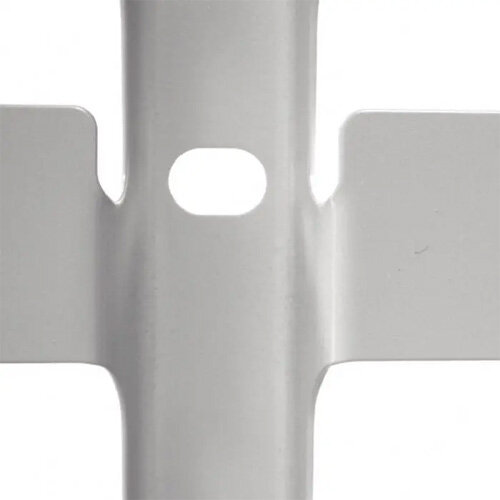 Linbin Wall Rack Linbin Wall Mounted Louvre Panel 914H x 436Wmm Grey - Hunt Office Ireland