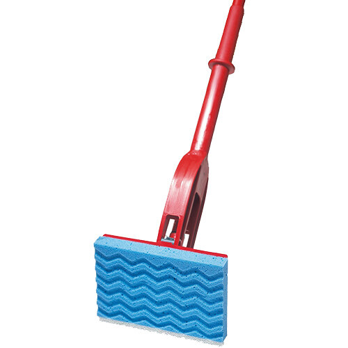Vileda Magic Mop Flat Head and Handle Red 114566 Hunt Office Ireland