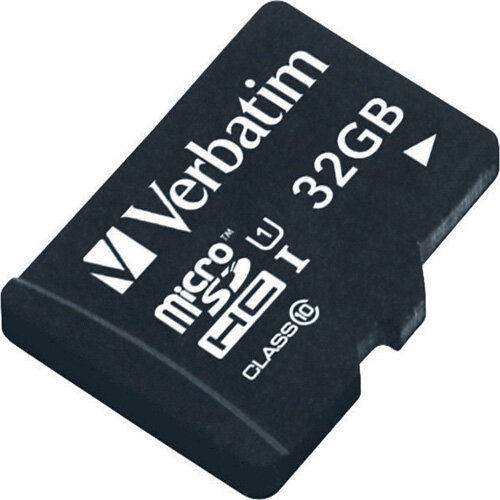 Verbatim Tablet 32GB micro SDHC Memory Card With USB Reader 44059