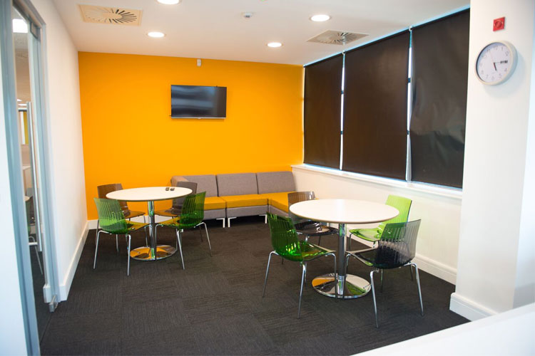Amazon Phase 1 Canteen Fit out Hunt Office Ireland