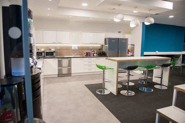 Amazon Phase 2 Canteen Fit Out Hunt Office Ireland