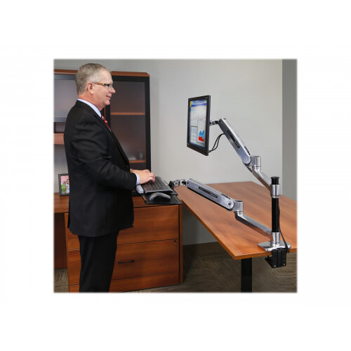 Ergotron WorkFitLX SitStand Desk Mount System Mounting kit