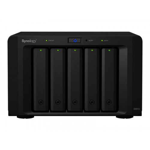 Synology DX513 Storage enclosure 5 bays HDD x 0 for Disk Station DS1010+, DS1511