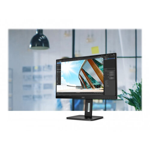 AOC 24P2C - LED monitor - 24\