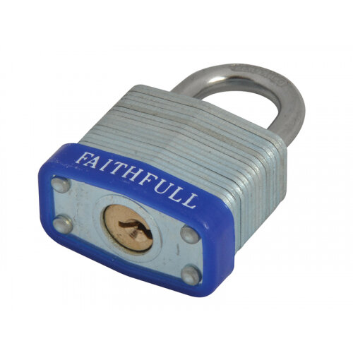 Laminated Steel Padlock 30mm 3 Keys - Hunt Office Ireland