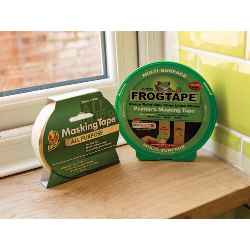 FrogTape® Delicate Surface Masking Tape - Yellow 36mm X 41.1m - View #2