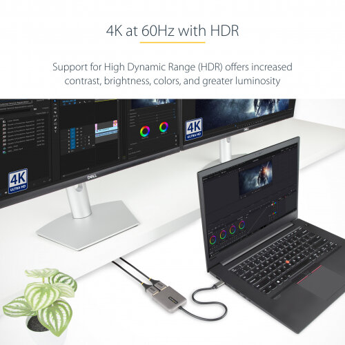 Displayport auf Dual HDI Adapter, 4K DP auf HDI Splitter für Zwei