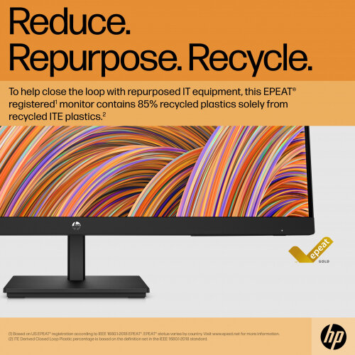 Full HD 27 Inch HP V27ie G5 27 Inch Full HD Monitor – 1920x1080