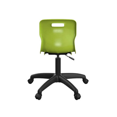 Titan Swivel Junior Chair with Plastic Base and Castors Size 3-4