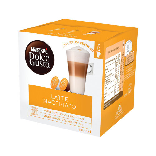 Nescafe Latte for Dolce Gusto Machine Pack of 48 Capsules - Makes