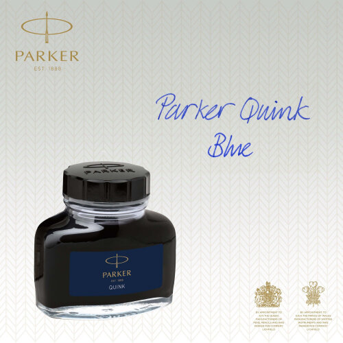 Ink Bottle Blue Parker Fountain Pen Parker Quink Ink Bottle Blue