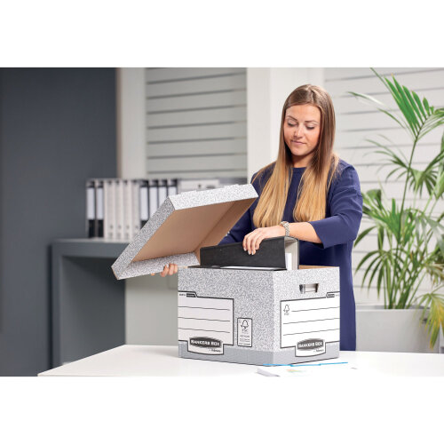 Fellowes Caisse D'archivage Et Transport Standard BANKERS - Achat/Vente