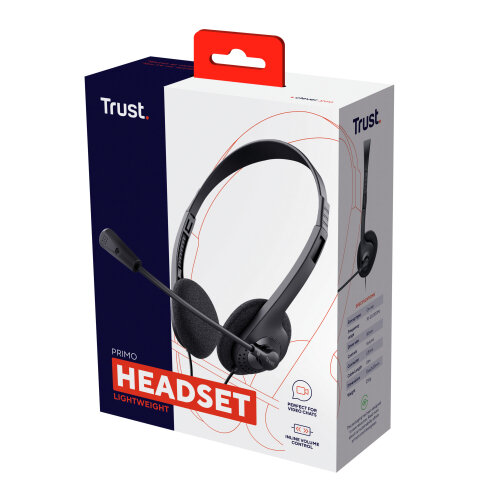 Trust Primo Chat Headset Trust Headset For Pc Laptop TRUST Primo