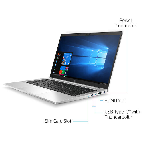 HP EliteBook 830 G7 - Core i7 10510U / 1.8 GHz - Win 10 Pro
