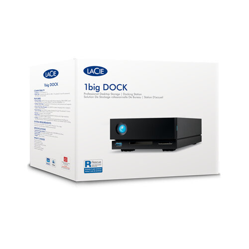 LaCie 1big Dock external hard drive 24 TB 7200 RPM USB Type-A