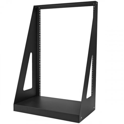 Narrow Computer/it Rack StarTech.com 2-Post 16U Heavy-Duty Desktop Server Rack, Small Open ...