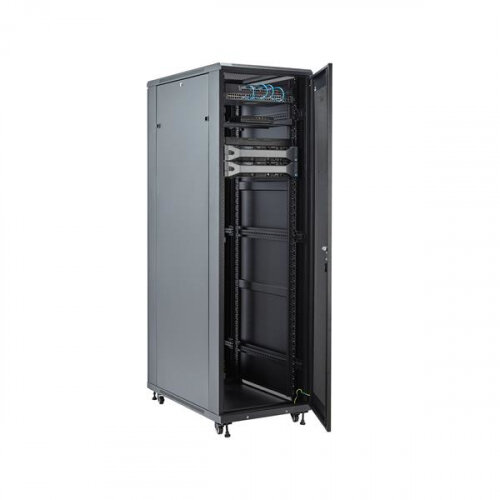 42u Rack Full StarTech.com 4-Post 42U Server Rack Cabinet, 19