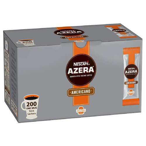 Nescafe Azera 2g Americano Instant Coffee Stick Packs 1 x Box of 200