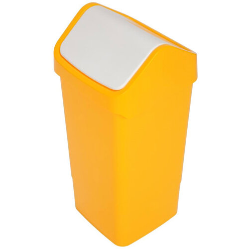 Scot Young Swing Top Bin Yellow HuntOffice