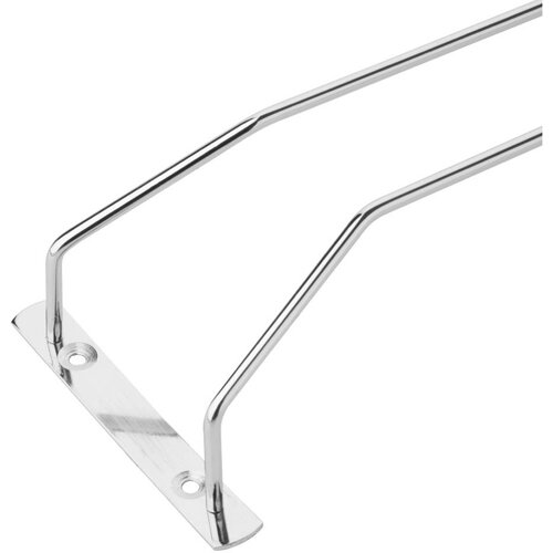 Olympia Wine Glass Rack Chrome 610mm HuntOffice.ie