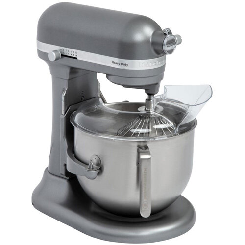 KitchenAid Heavy Duty Stand Mixer 6.9Ltr Silver 5KSM7591XBSL