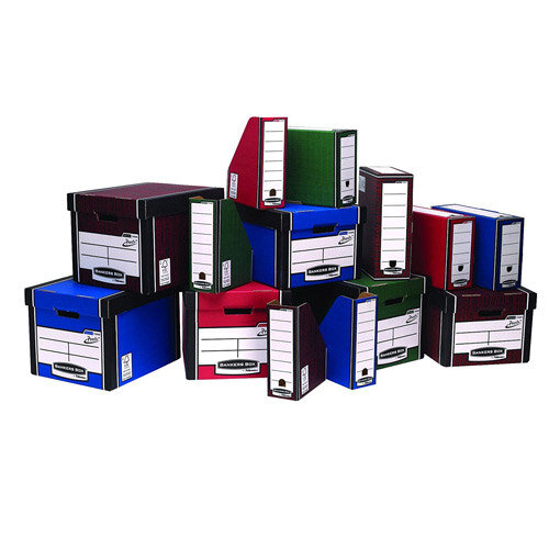 Bankers Box by Fellowes Premium 725 A4/Foolscap Classic Storage Box