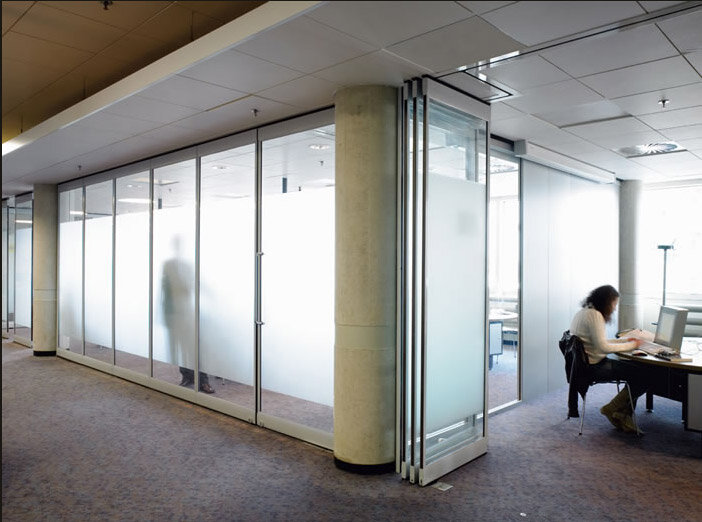 Multiwal Mobile Glass Panel Walls Hunt Office Ireland