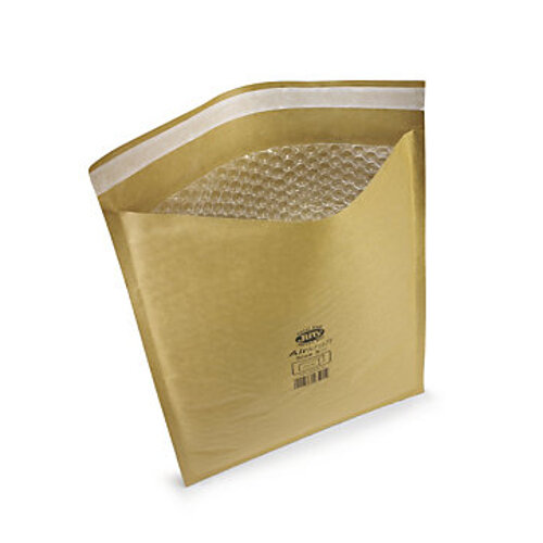 Jiffy Airkraft Size Bubble Lined Bag 460x660mm Gold Pack of 50