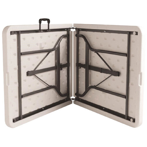 Bolero Rectangular Centre Folding Table 6ft White - HuntOffice.ie