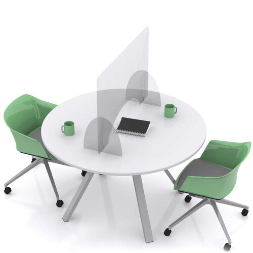 Screen One Self Supporting Rectangular Protective Perspex Screen