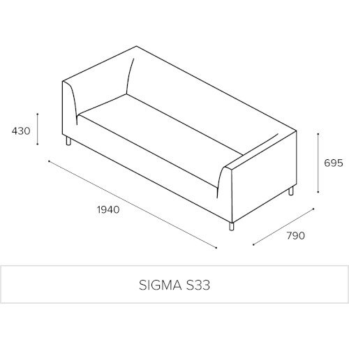 Sigma 3 Seater Sofa With Standard Metal Legs Rivet Fabric Hunt Office Ireland Sigma 3 Seater Sofa With Standard Metal, What Is The Standard Size Of A 3 Seater Sofa