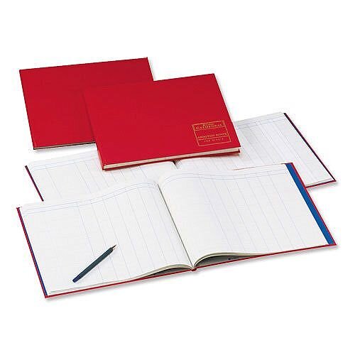 Shop Collins Collins Cathedral Analysis Book Casebound 297x315mm 12 Cash Column 96pages Red 150 12 1 - View #5