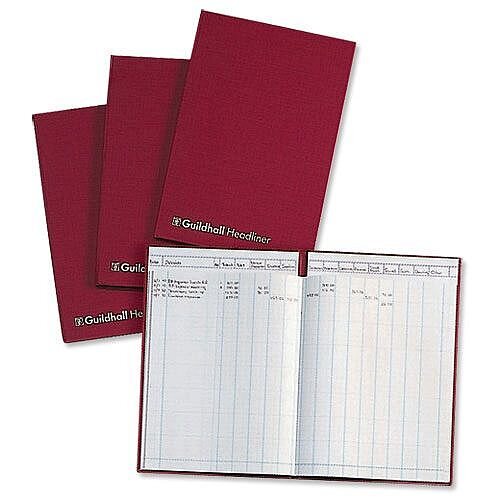 Guildhall Headliner Account Book 48 Series 21 Cash Column 48/21Z Guildhall Headliner Account Book 48 Series 21 Cash Column 48/21Z