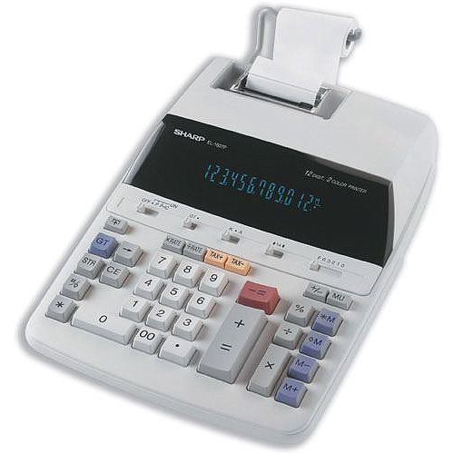 Sharp Printing Calculator 10Digit EL1607R Hunt Office Ireland