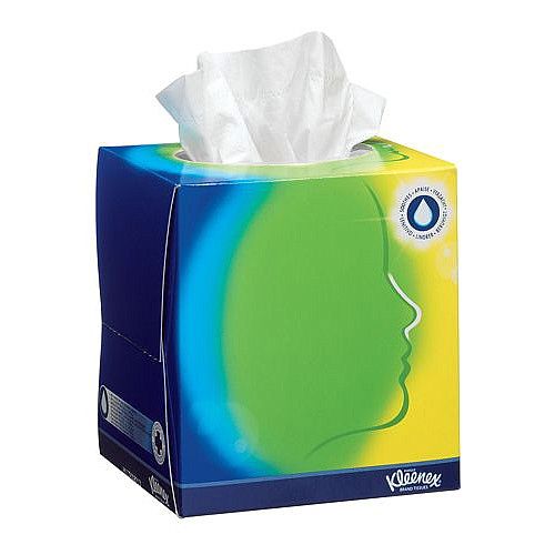 Kleenex Balsam Facial Tissues Cube White Pack of 12 Ref 8825 Kleenex Balsam Facial Tissues Cube White Pack of 12 Ref 8825